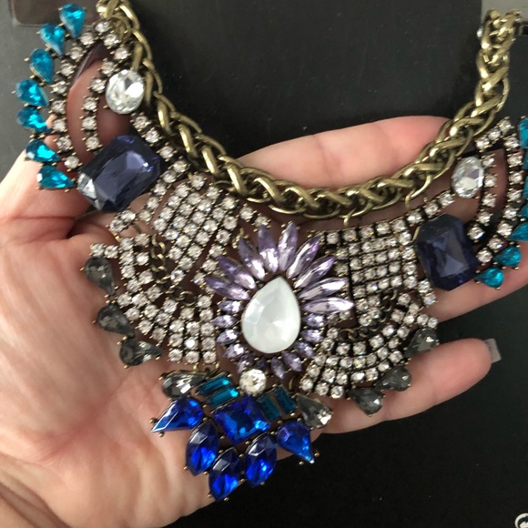 NIB Beautiful necklace rhinestones - Picture 7 of 8